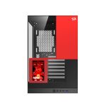 Gabinete Gamer Redragon Eternal Pro Preto e Vermelho Mid Tower com Tela LCD - CA-613BR