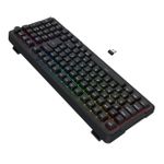Teclado Mecânico Gamer Redragon Arlokks Preto RGB 1800 Compact Switch Redragon RPC Linear QMK ABNT2 - K742B