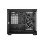 Gabinete Gamer DeepCool CG330 Preto Mid Tower com 3 Fans ARGB  - R-CG330-BKNGM3-G