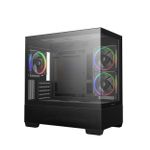 Gabinete Gamer DeepCool CG380 Preto Mid Tower com 3 Fans ARGB - R-CG380-BKAGM3-G