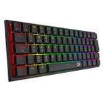 Teclado Mecânico Gamer Sem Fio Redragon Anivia Pro RGB Preto 60% Switch Marrom Low Profile - K614RGB-PRO (PT-BROWN)