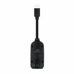 Placa de Áudio Redragon USB Circe - HA100