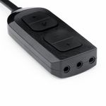 Placa de Áudio Redragon USB Circe - HA100