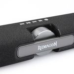 Caixa de Som Soundbar Gamer Redragon Dora RGB Stereo USB-C com Roda de Volume - GS512