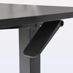 Mesa DT3 Ergo Preta com Regulagem de Altura a Gás - 14706-8