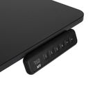 Mesa DT3 F10 Preto com Regulagem de Altura - 14518-9