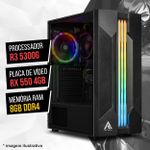 Computador Gamer Ryzen 3 5300G + RX 550 4GB – VIPER V2