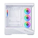 Gabinete Gamer Lian li Vector V100 Branco Mid Tower com 4 Fans ARGB - V100RW WHITE