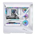 Gabinete Gamer Lian li Vector V100 Branco Mid Tower com 4 Fans ARGB - V100RW WHITE