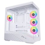 Gabinete Gamer Lian li Vector V100 Branco Mid Tower com 4 Fans ARGB - V100RW WHITE