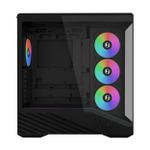 Gabinete Gamer Lian Li Vector V100 Preto Mid Tower com 4 Fans - V100RX BLACK