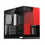 Gabinete Gamer Redragon Eternal Preto e Vermelho sem Fans - CA-612BR