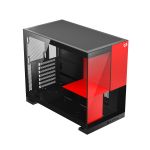 Gabinete Gamer Redragon Eternal Preto e Vermelho sem Fans - CA-612BR