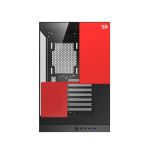 Gabinete Gamer Redragon Eternal Preto e Vermelho sem Fans - CA-612BR