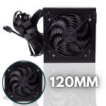 Fonte Liketec Steel Diamond 600W 80+ Bronze - LF-DIAMOND600W-80PB-2134