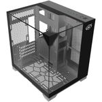 Gabinete Gamer Kalkan Midgard Vision Preto Mid Tower sem Fans - KLK086