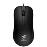 Mouse Keytime Essential USB Preto - KYT00003