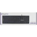 Teclado Keytime TypeFlow Preto USB - KYT00009