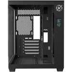 Gabinete Gamer Kalkan Midgard Digital Preto Mid Tower sem Fans com Display LCD - KLK00085
