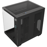 Gabinete Gamer Kalkan Midgard Digital Preto Mid Tower sem Fans com Display LCD - KLK00085