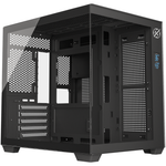 Gabinete Gamer Kalkan Midgard Digital Preto Mid Tower sem Fans com Display LCD - KLK00085