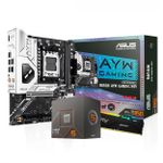 KIT AMD -  Processador AMD Ryzen 5 8500G + Placa Mãe ASUS B850M AYW Gaming WiFi + Memória RAM 16GB DDR5 - AM5