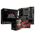 KIT AMD - Ryzen 7 5700 + MSI B550M PRO-VDH WiFi + 16GB DDR4