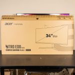 Monitor Gamer Curvo Acer Nitro EDO ED340CU 34 WQHD 100Hz UM.CE0AA.H01 - OPEN BOX