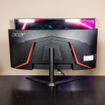 Monitor Gamer Curvo Acer Nitro EDO ED340CU 34 WQHD 100Hz UM.CE0AA.H01 - OPEN BOX