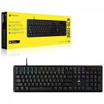 Teclado Mecânico Gamer Corsair K70 Core Preto RGB Switch MLX Vermelho - CH-910971E-NA