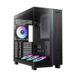 Gabinete Gamer Gamdias Atlas M4 Preto ARGB Mid Tower com 4 Fans - ATLAS M4