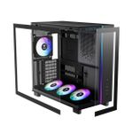 Gabinete Gamer Gamdias Atlas M4 Preto ARGB Mid Tower com 4 Fans - ATLAS M4
