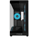 Gabinete Gamer Lian Li Vector V100 Mini Redragon Spec Preto Mid Tower com 4 Fans - OE809RX