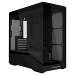 Gabinete Gamer Lian Li Vector V100 Mini Redragon Spec Preto Mid Tower com 4 Fans - OE809RX