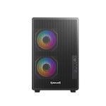 Gabinete Gamer Redragon Magic Box Preto Compacto Mesh Mid Tower sem Fans - CA-616B
