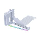 Suporte de Placa de Vídeo (GPU) Vertical Lian Li Branco RGB - VG4-5-V4W
