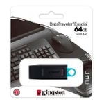 Pen Drive Kingston DataTraveler Exodia 64GB USB 3.2 - DTX/64GB