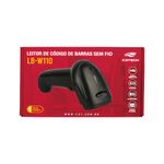 Leitor de Código de Barras C3Tech 1D 2D Sem Fio - LB-W110BK