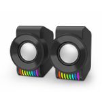 Caixa de Som Gamer Redragon Kage RGB Preto USB - GS514