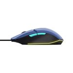 Mouse Gamer Trust Felox Azul USB Iluminação LED - GXT109B