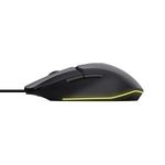 Mouse Gamer Trust Felox Preto USB Iluminação LED - GXT109