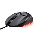 Mouse Gamer Trust Felox Preto USB Iluminação LED - GXT109