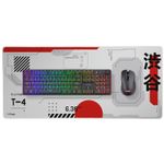 Mousepad Gamer Trust Japan White 900x400mm XXL - GXT759  25717