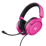 Headset Gamer Trust Forta Rosa 50mm PS5 PS4 Licenciado - GXT498P