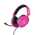 Headset Gamer Trust Forta Rosa 50mm PS5 PS4 Licenciado - GXT498P