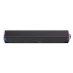 Caixa de Som Soundbar Gamer Trust Gaming X Axon RGB Preto Stereo 2.0 2x6W USB 3.5mm - GXT 620