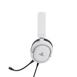 Headset Gamer Trust Forta Branco 50mm PS5 PS4 Licenciado - GXT498W