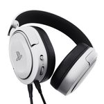 Headset Gamer Trust Forta Branco 50mm PS5 PS4 Licenciado - GXT498W