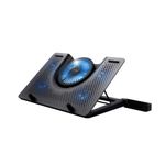 Suporte para Notebook até 17,3 Trust com 5 Fans USB LED Azul Suporte de Celular - GXT1125
