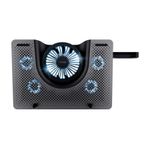 Suporte para Notebook até 17,3 Trust com 5 Fans USB LED Azul Suporte de Celular - GXT1125